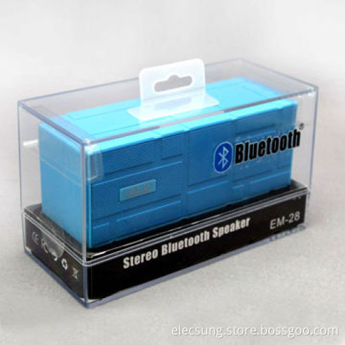 2.0CH Stereo Bluetooth 4.0 Speakers, Wonderful 3D Surround Sound, Hands-free